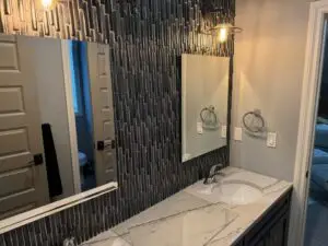 Bathroom Mirror Installation in Bloomfield Hills