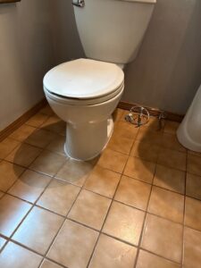 Upstairs Bathroom Leak Repair in West Bloomfield
