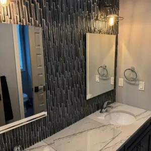 Bathroom Mirror Installation in Bloomfield Hills